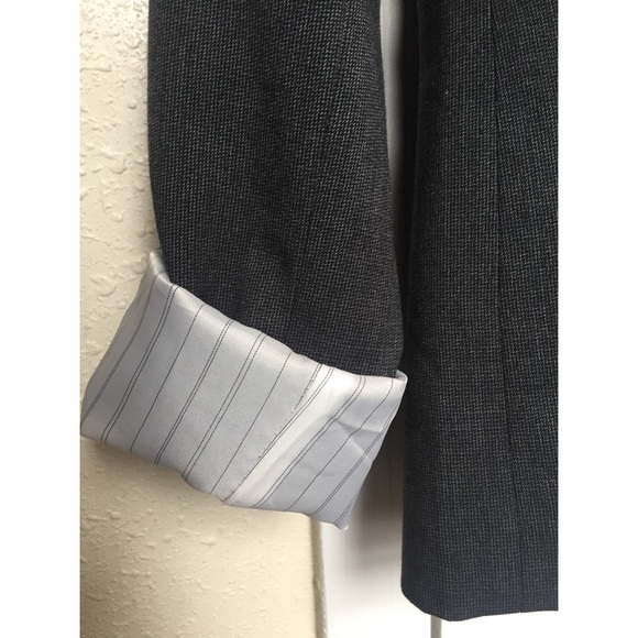 NWOT Banana Republic Dark Gray Blazer - Picture 3 of 4
